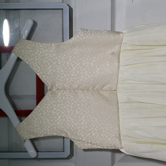 American princess white formal lace Girls dress size 12 - Picture 3 of 4